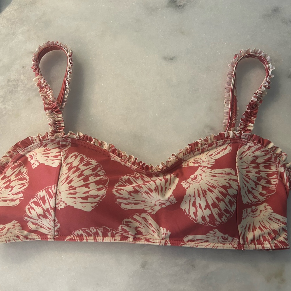 Summersalt Pink Seashell Bikini Top